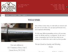 Tablet Screenshot of buissecustomarms.com